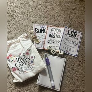 NEW Natural Life set of dice games